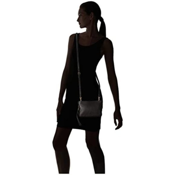 🎁 Vince Camuto Cami Leather Crossbody - Picture 2 of 9